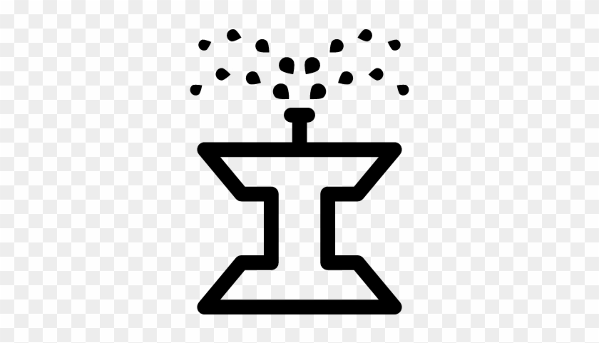 Public Fountain Vector - Public Fountain #1388073