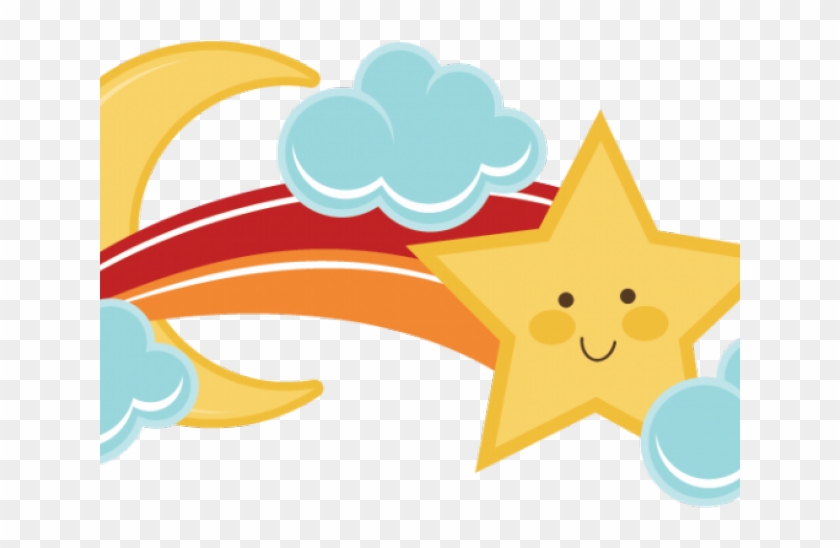 Clip Free Library Clipart Shooting Stars - Star Cute Png #1388224