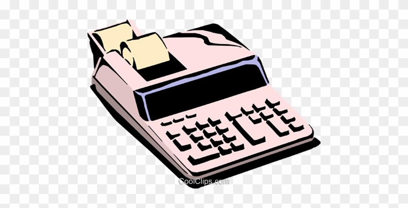 Electronic Calculator Royalty Free Vector Clip Art - Illustration #1388242