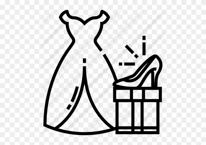 Wedding Dress Free Icon - Wedding Dress #1388377