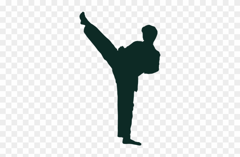 Karate Front Kick Stretch - Patada De Taekwondo Png #1388397