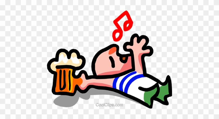 Zuviel Bier Karikatur Vektor Clipart Bild Peop2521 - Short Term Effects Of Alcohol Cartoon #1388422