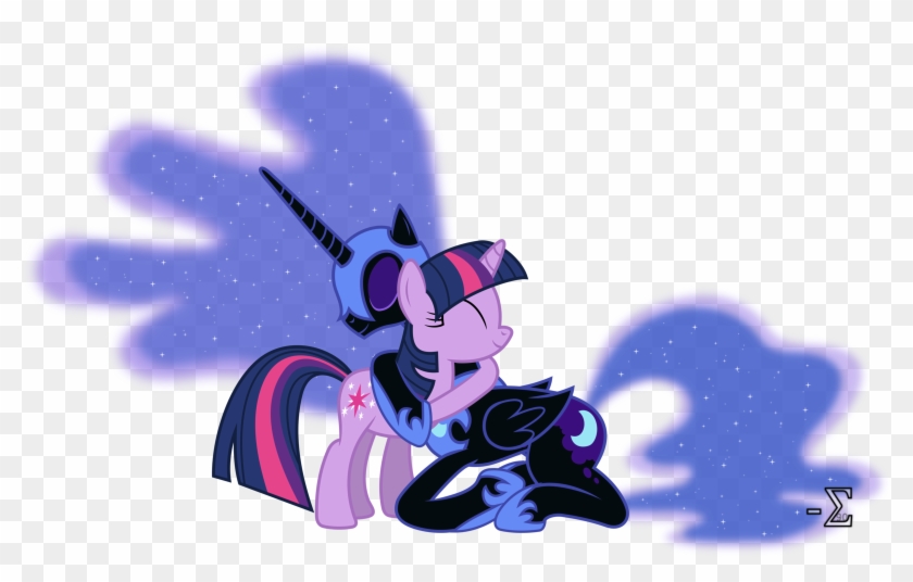 Vector Freeuse Download Nightmare Moon And Twilight - Princess Luna #1388533