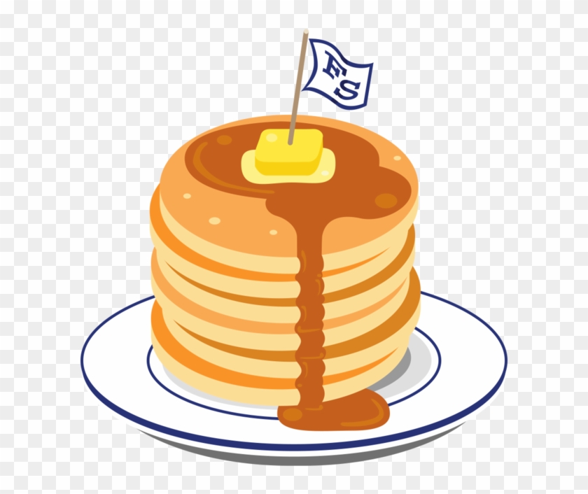 Pancake Clipart Breakfast Item - Birthday Cake #1388645