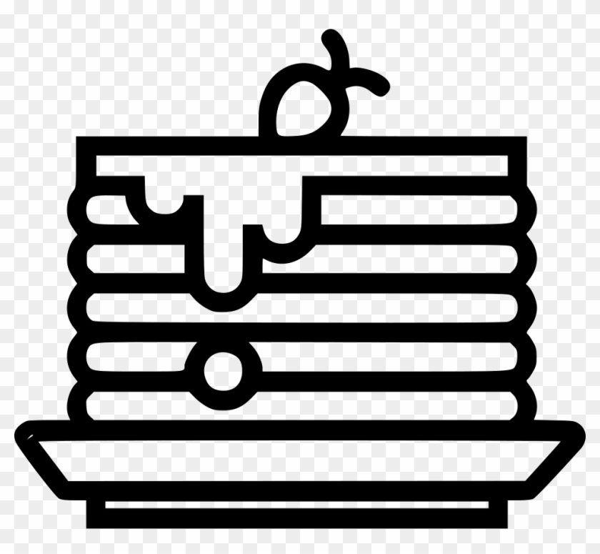 Pancake Clipart Svg - Pancake #1388650