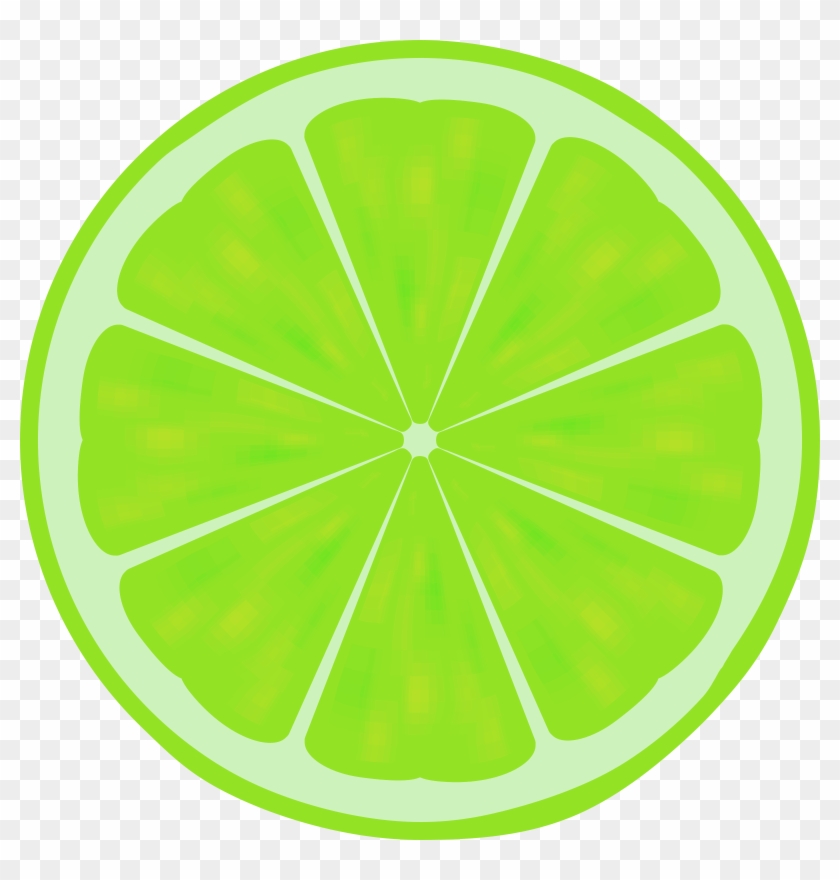 Limewire Lemon Fruit Drawing - Lime Slices Clip Art #1388718