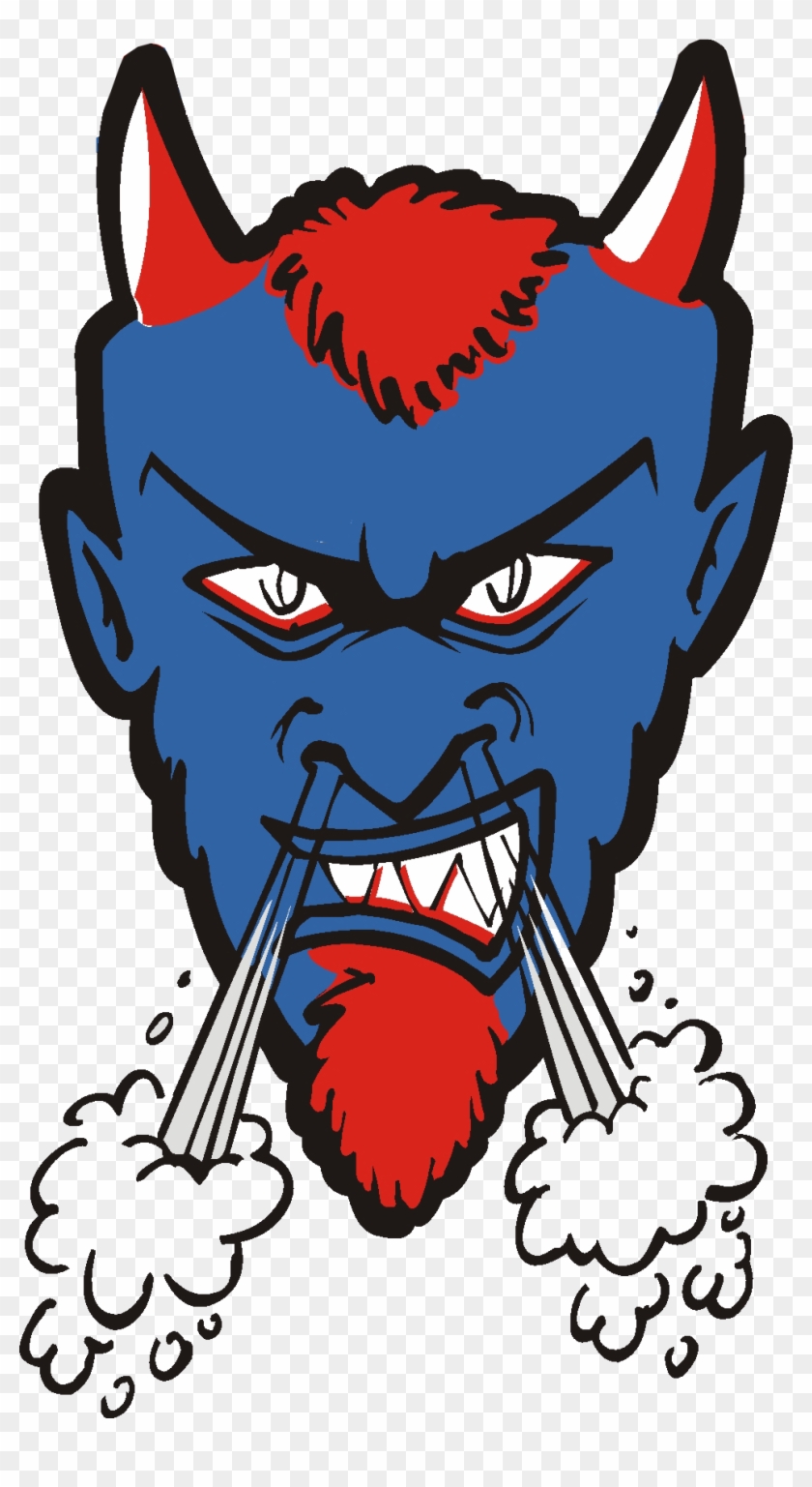Blue Devil Head Logo For Kids - Blue Devils Weiden Logo #1388765