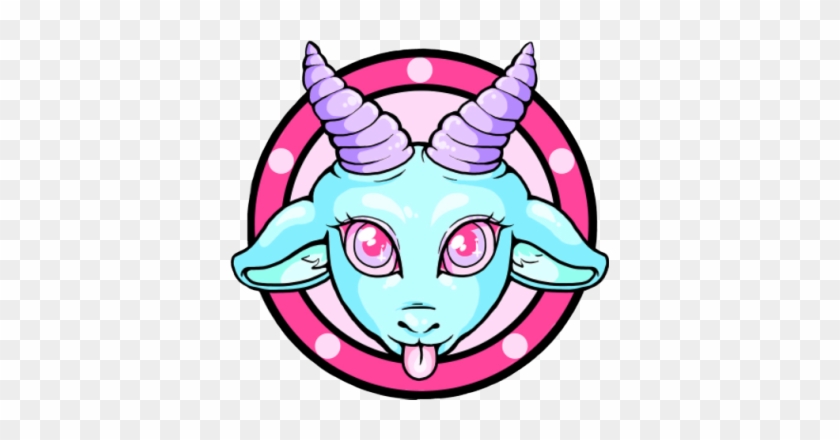 Devil Satan - Kawaii Pastel Satanic Goat #1388796