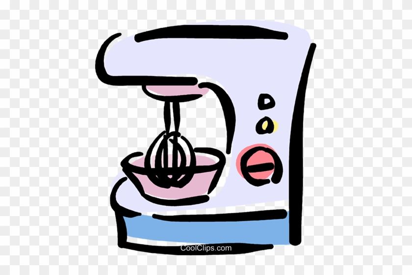 Electric Mixer Royalty Free Vector Clip Art Illustration - Illustration #1388921