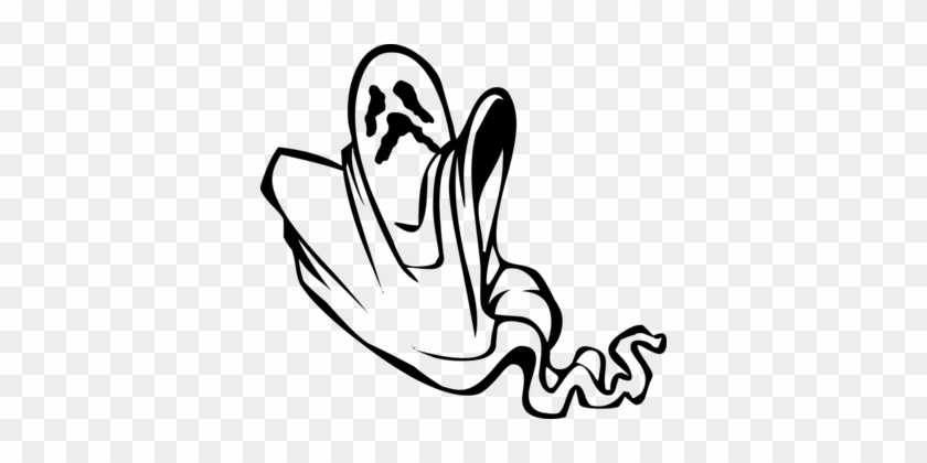 Casper Ghost Computer Icons Drawing Monster - Scary Ghost Clipart #1388926