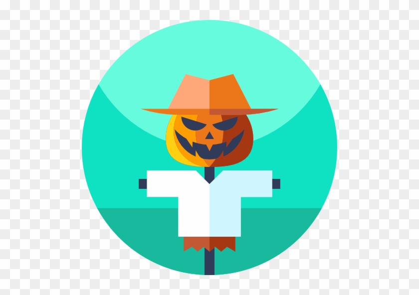 Scarecrow Free Icon - Emblem #1389178