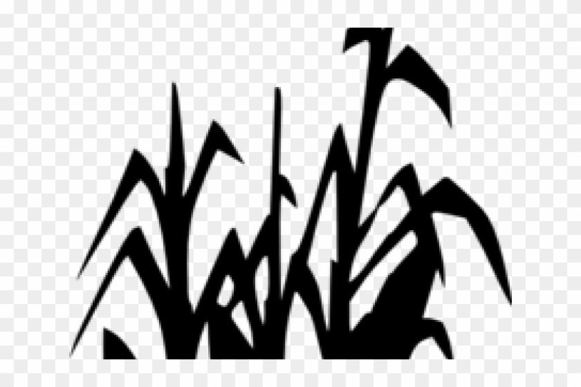 Scarecrow Clipart Corn - Corn Silhouette #1389189