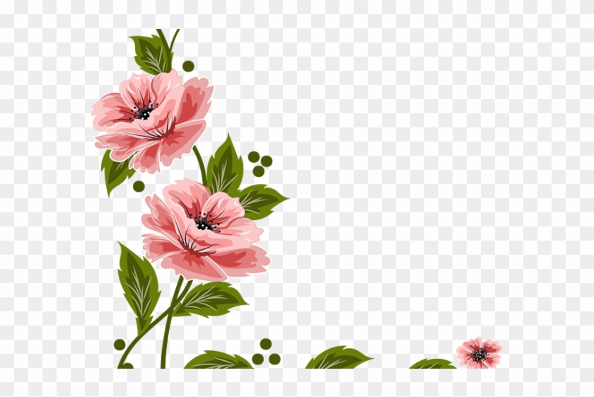 Vintage Flower Clipart Flower Painting - Flower In Png File #1389216