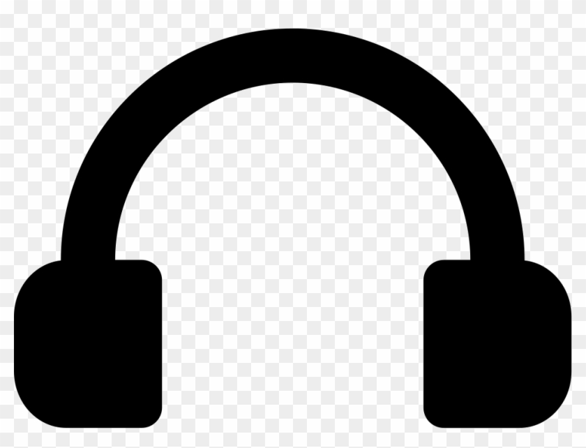 Black And White Library 911 Clipart Headset - Headphone Icon Png #1389311