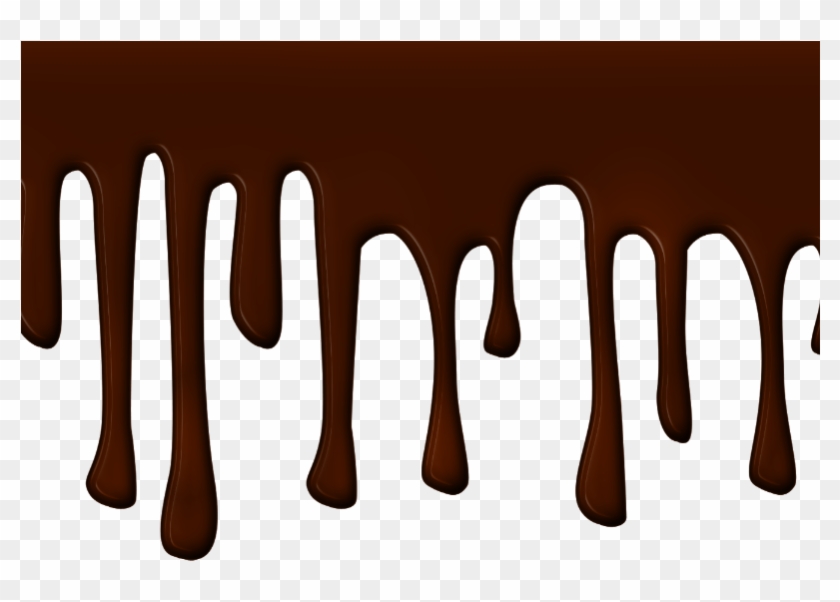 Download Dripping Chocolate Png Clipart Chocolate Clip - Chocolate Dripping Png #1389328