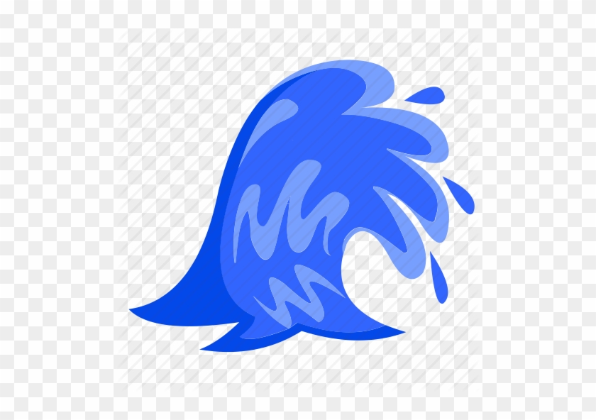 Wave Icon Clipart Wind Wave Sea - Beach Wave Icon #1389358