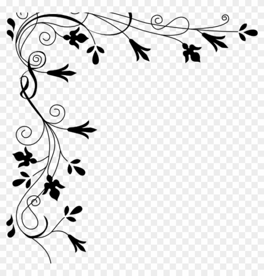 Corner Page Borders Corner Page Borders Decorative - Corner Border Design Png #1389541