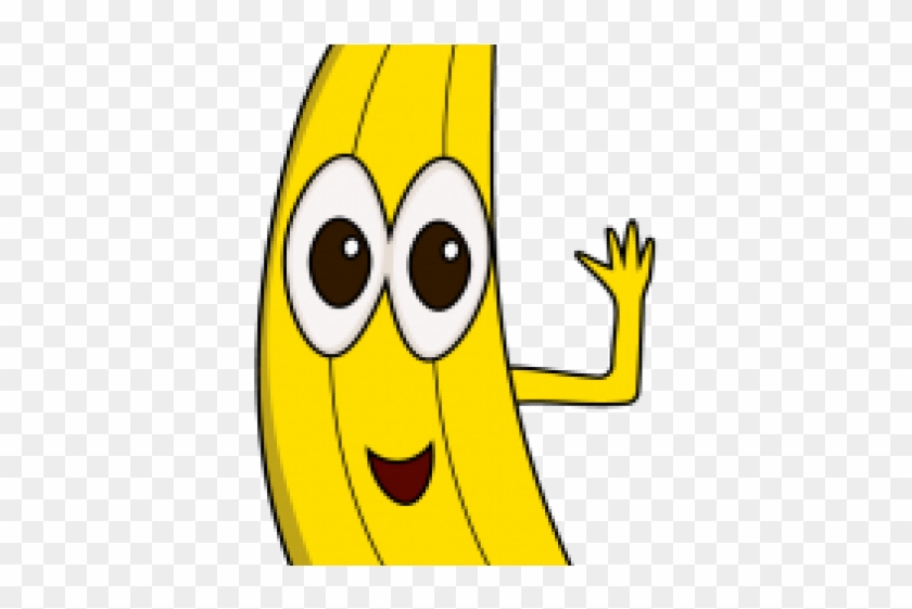 Drawn Banana Toon - Kindergarten #1389615