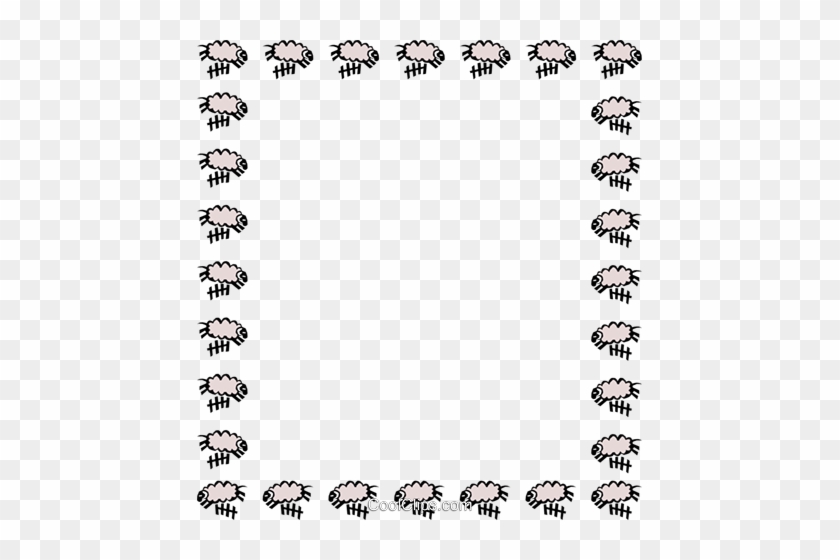 Sheep Clipart Border - Sheep Borders Clip Art #1389661