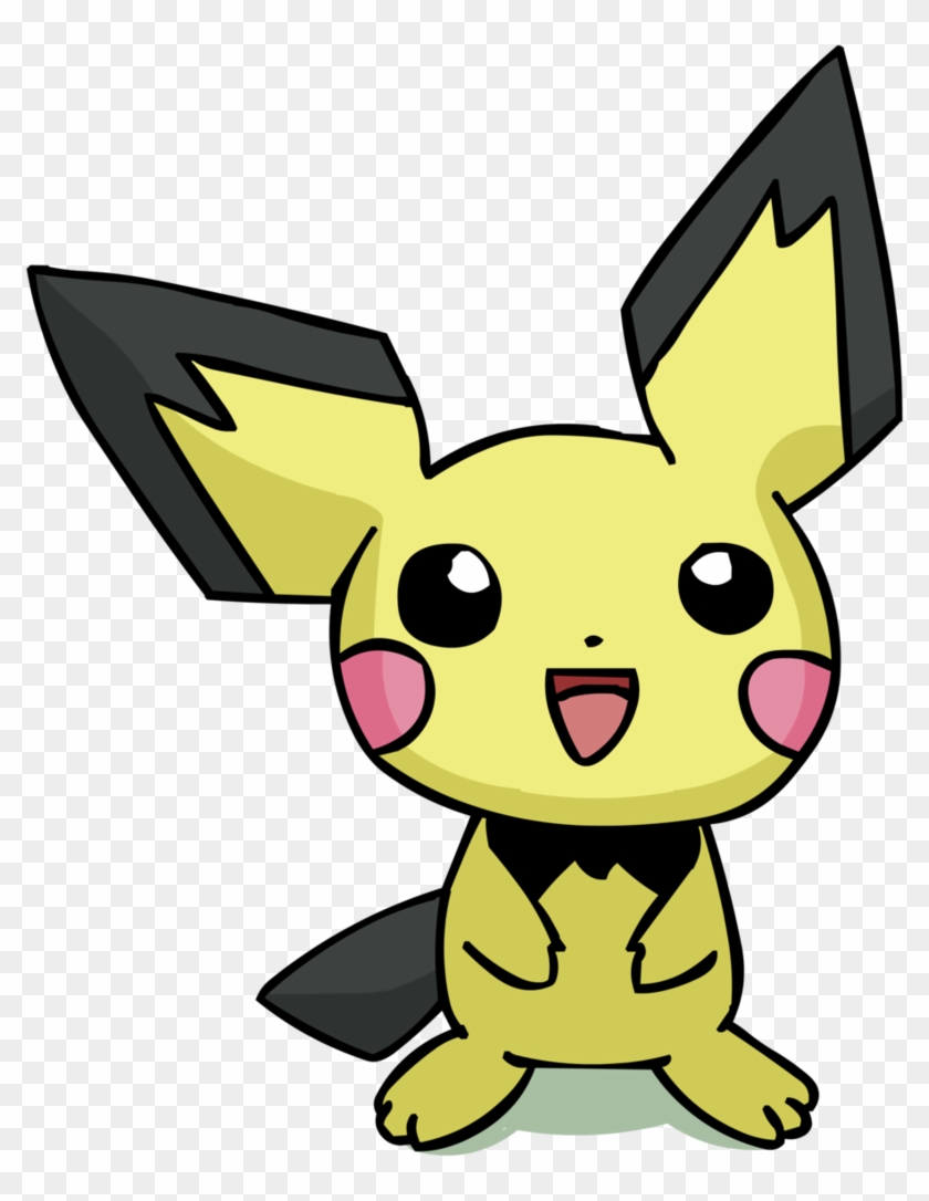 Pichu By Sociallyawkwardshya Pichu, Stuffed Animals, - Pichu Drawing Cute #1389682