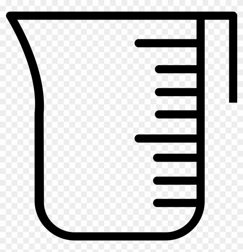Measuring Cup Comments - Measuring Cup Outline Png #1389705