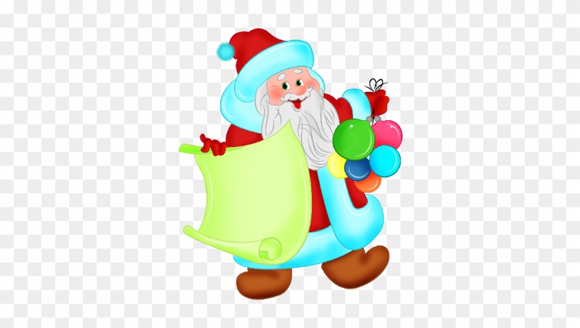 Santa Claus With Xmas Presents Blank Sign, Madera Country, - Santa Claus #1389775