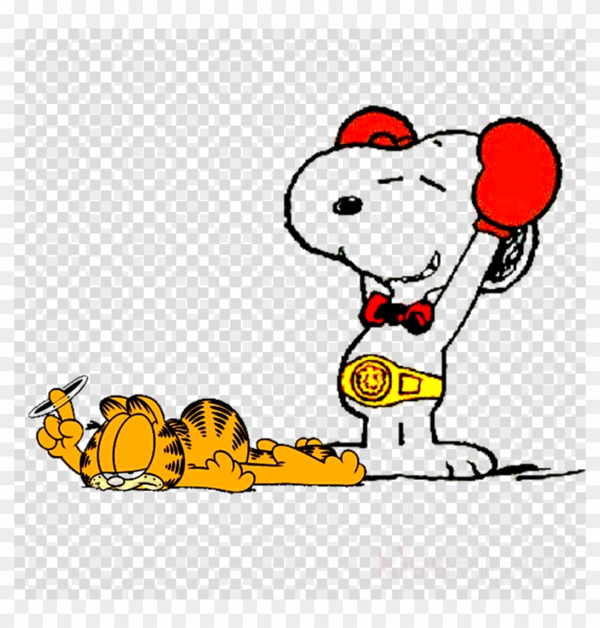 Snoopy Champion Clipart Snoopy Woodstock Charlie Brown - Snoopy The Champion #1389881