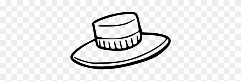 Cowboy Hat Sombrero Cap Top Hat - My Letter H Book #1390027
