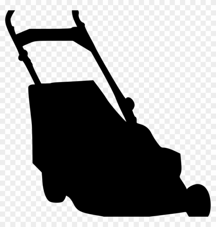 Lawn Mower Clipart Go Back Gt Pix For Lawn Mower Clipart - Black Clipart Lawn Mower #1390191