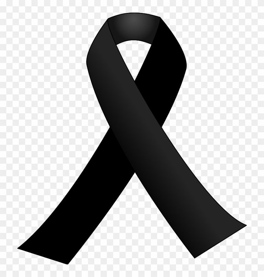 Black Ribbon - Black Ribbon Mourning Png #1390219