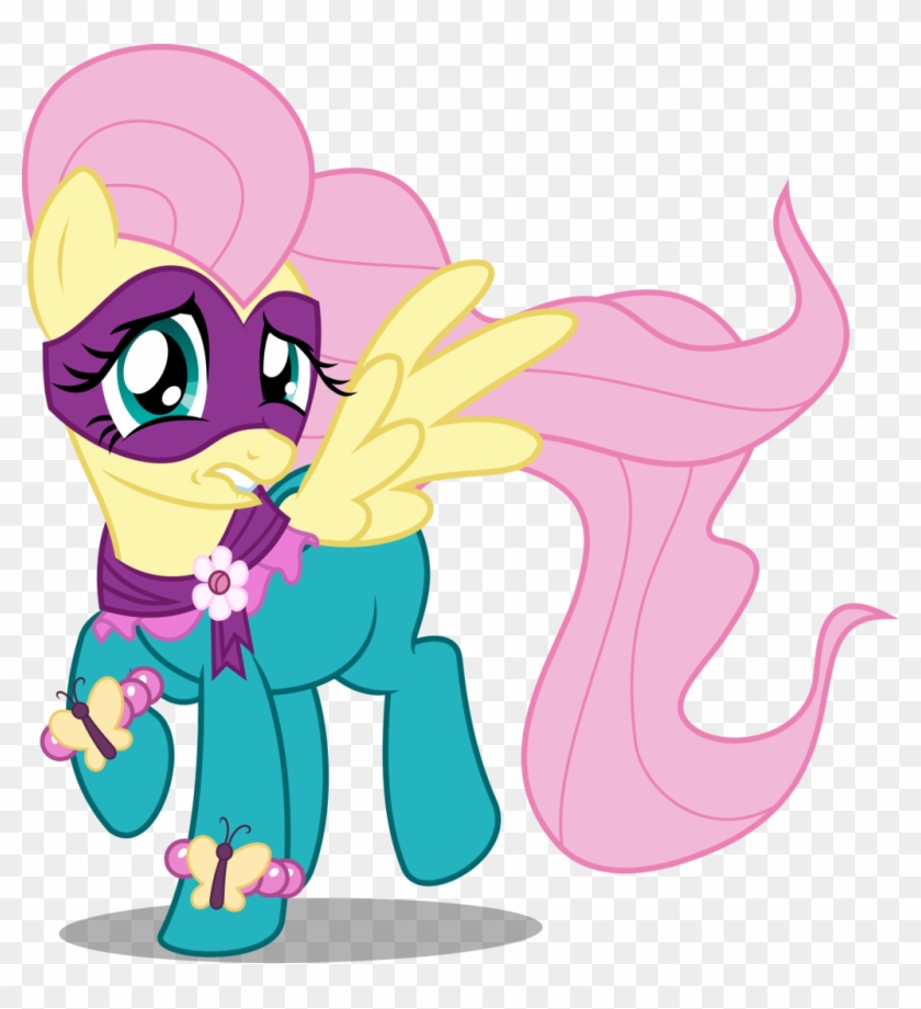 Visit - Fluttershy Power Pony #1390491