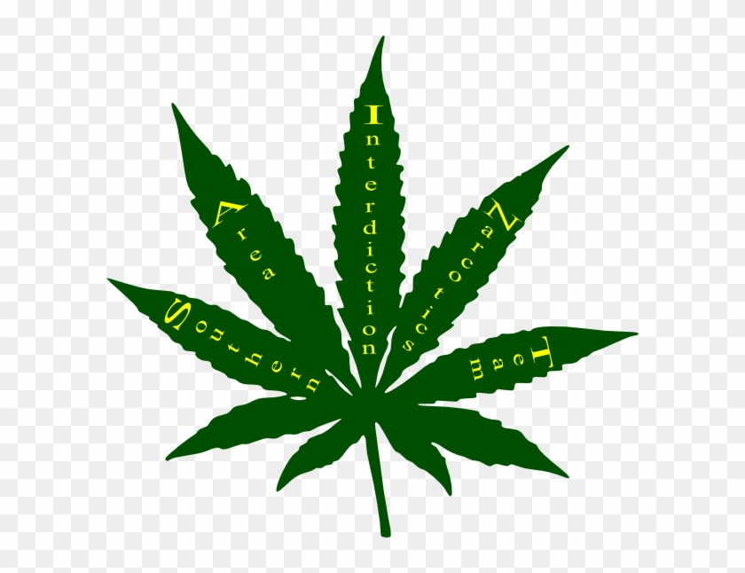 Saint Logo 2 Clip Art At Clkercom Vector Online Royalty - Marijuana Leaf Svg #1390504