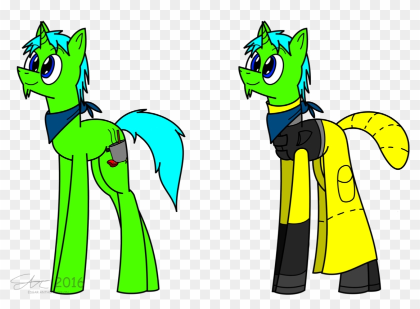 Derpanater, Blue Eyes, Clothes, Cute, Cutie Mark, Digital - Cartoon #1390617