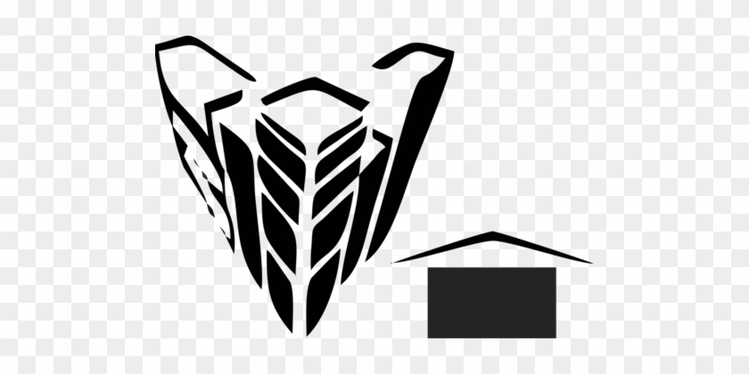 Building Logo Construction Black And White Symbol - Logo Building Art Transparent #1390729