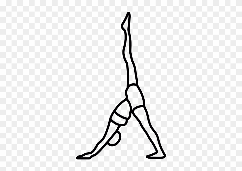 Yoga Exercise Png File - Posição De Yoga De 3 #1390735