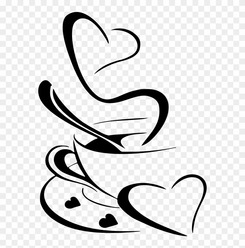 Medium Image - Coffee With Heart Svg #1390740