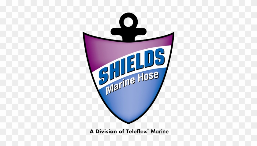 Shields Marine Hose Logo - Shields 120 Series, Bilgeflex, White, 1-1/2" X 25' #1390759