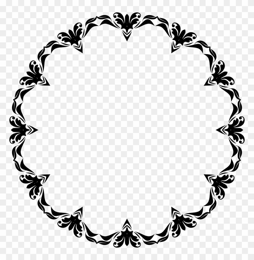 Clipart Star Ring - Png Fancy Circle #1390881