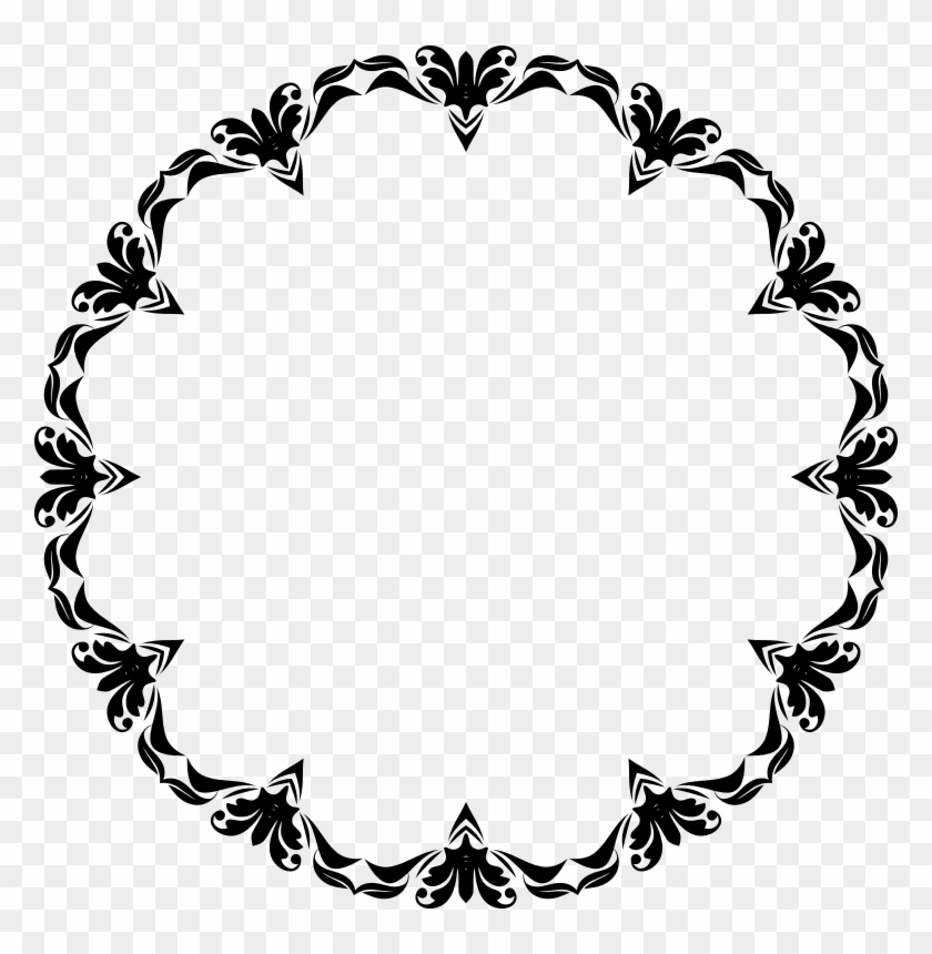Clipart Star Ring - Png Fancy Circle #1390881