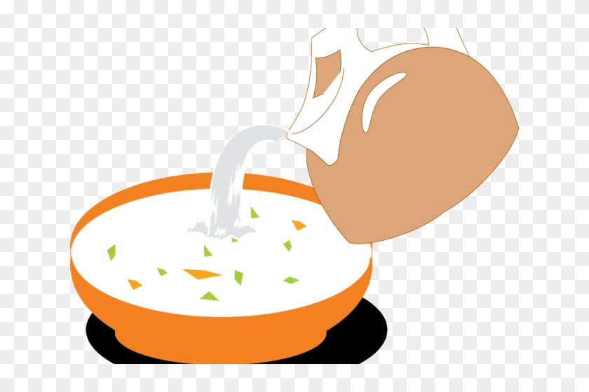Porridge Clipart Fish Soup - Chicken As Food #1391055