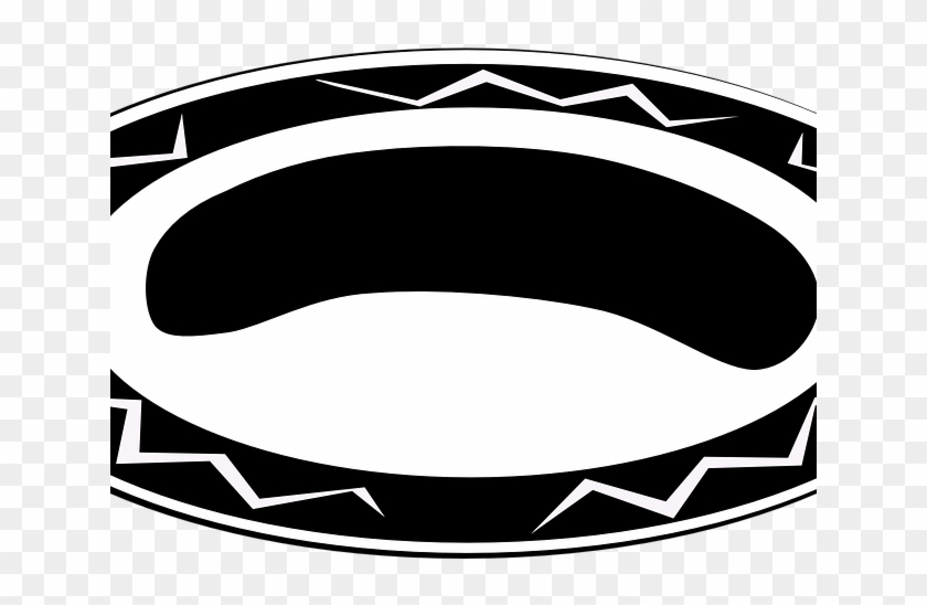Saucer Clipart Black And White - Plate Clip Art #1391154