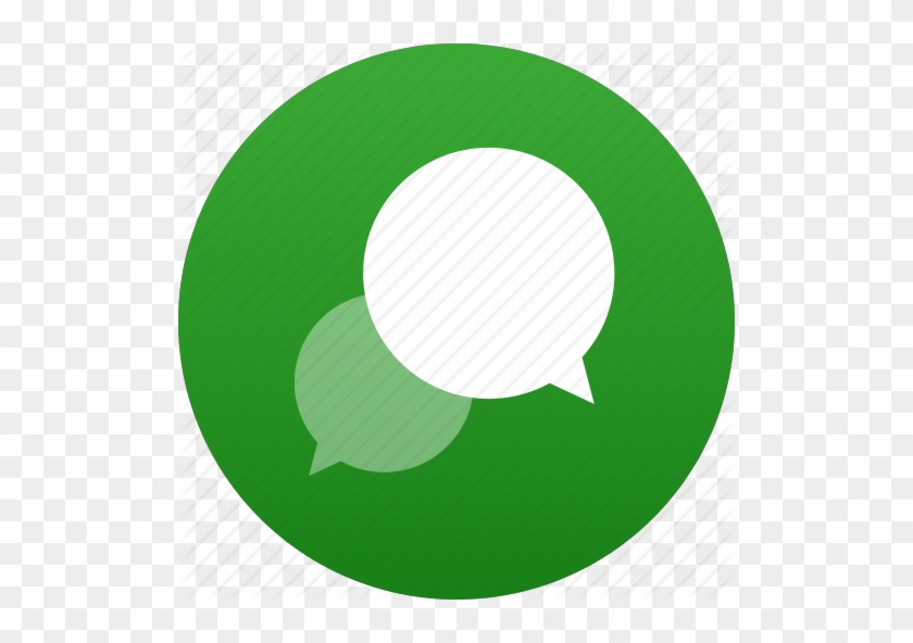 Message Clipart Dialogue - Discussion Icon Green #1391258