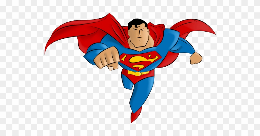 Superman Png Famous Cartoon Characters Of All Time - Superman Clipart #1391293