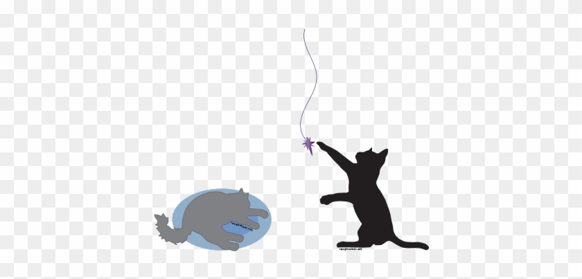 Signs Of Pain - Silhueta Gatinhos Em Png #1391342