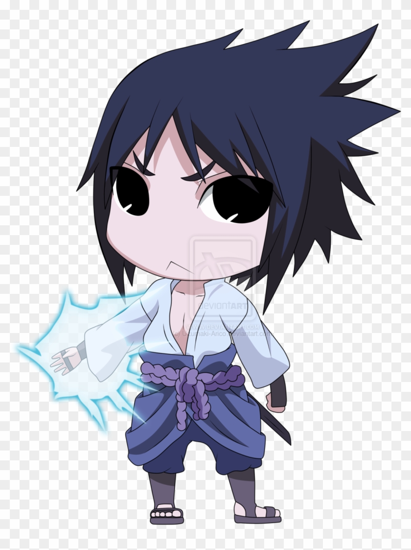 Chibi Sasuke, Sasuke from Naruto chibi anime character transparent  background PNG clipart