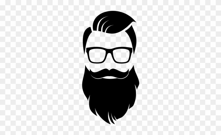 Cartoon Beard Png Clipart Library Download - Beard Logo Vector #1391453