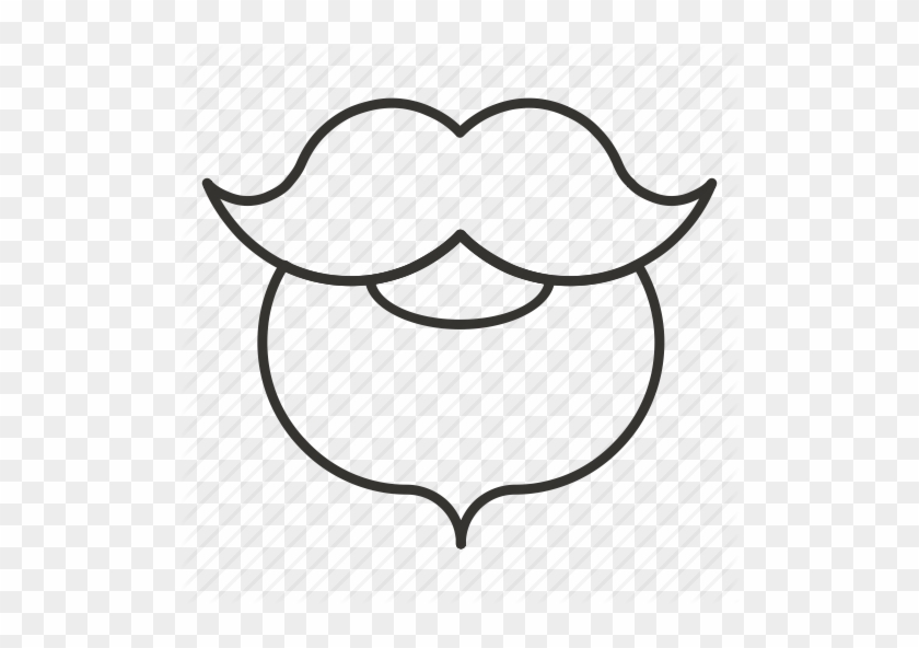 Beard Clipart Clip Art - Christmas Beard Png #1391454