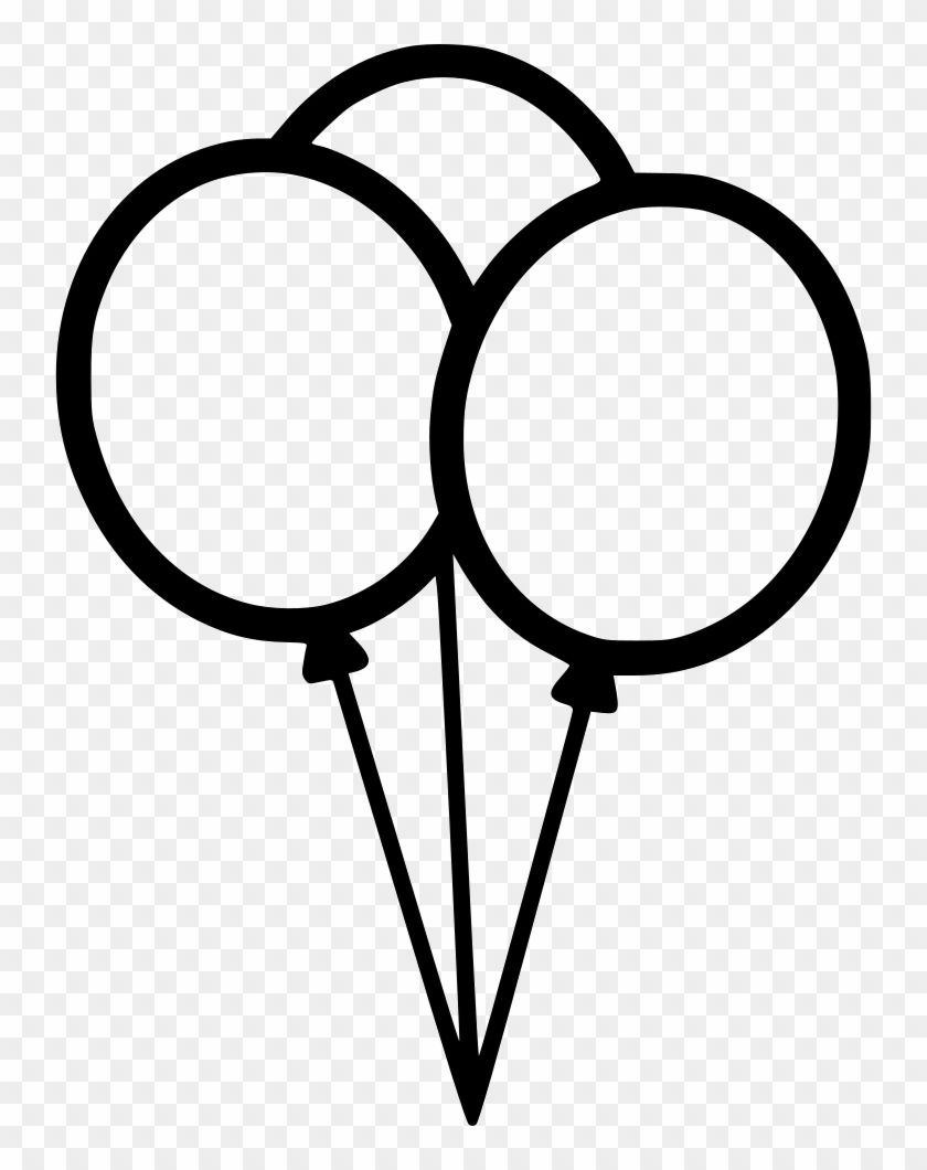 Graphic Library Library Balloons Svg Drawn - Balloon #1391488