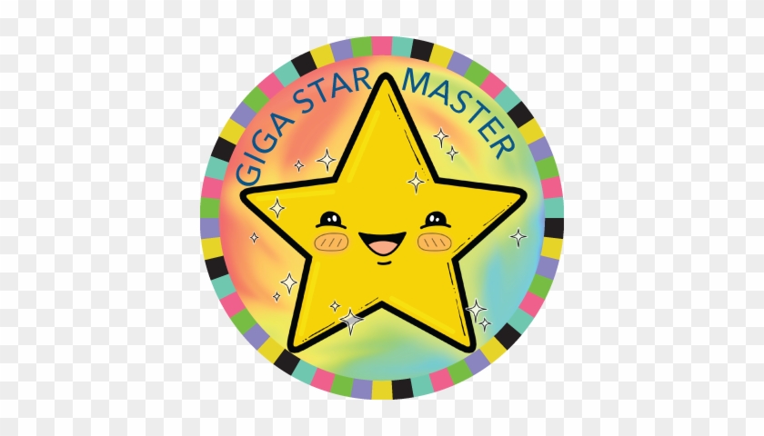 Giga Star Master Badge Image - Deep Breathing Printables #1391514