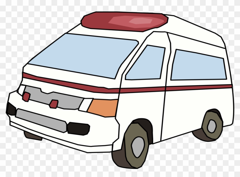 Car Door Ambulance Drawing Graphic Arts - Clip Art #1391515